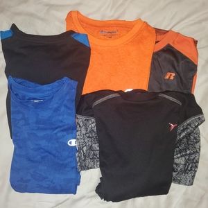 Bundle of 5 boys short sleeve shirts